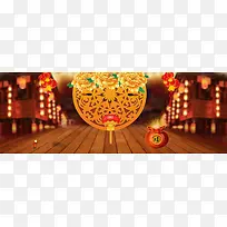 春节中国风海报背景