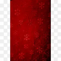 圣诞节红色质感纹理圣诞雪花装饰狂欢设计背景