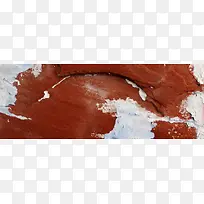 红色岩石纹理背景图