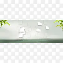 3D墙绘时尚背景