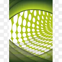 绿色几何图形背景装饰