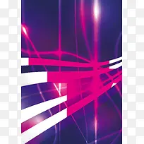 渐变曲线背景模版