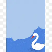 简约小清新海报背景