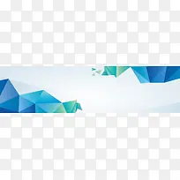 蓝色科技企业公司时尚大气抽象背景banner