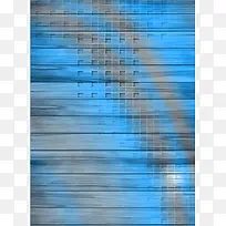 蓝色方块抽象背景矢量素材