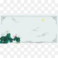 简约大气中国风背景