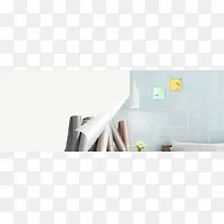 家装节装修几何文艺白banner