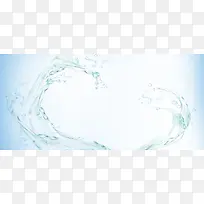 动态水花背景banner