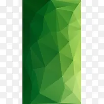 绿色超清几何多边形晶格背景