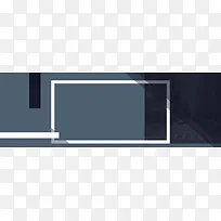 淘宝冬季男装上新促销灰色banner