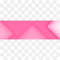 粉色粉嫩渐变层次感banner