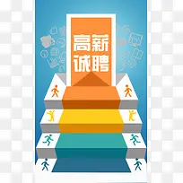 高薪诚聘海报