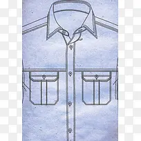 衣服衬衫海报背景素材