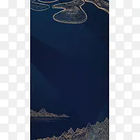 扁平地形纹理H5背景