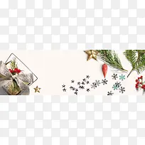 简约时尚圣诞节banner