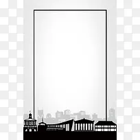 欧式建筑几何简约设计