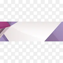 紫色大气抽象背景banner