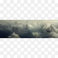 梦幻合成城堡素材