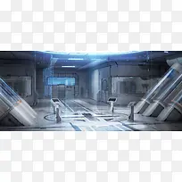 未来科技蓝色梦幻banner