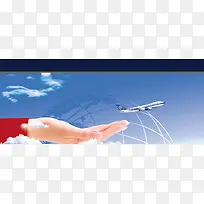 航空背景素材