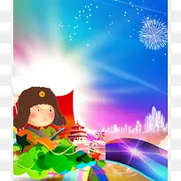 雷锋月做好事背景素材