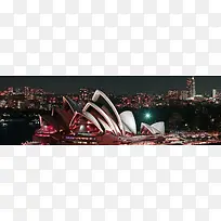 悉尼歌剧院大气建筑banner
