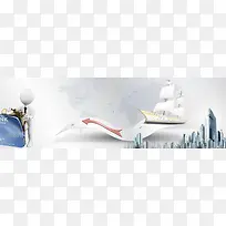 科技金融灰色质感电商淘宝banner