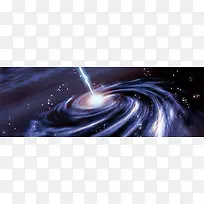 大气宇宙黑洞背景