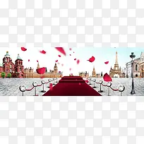 古堡banner背景
