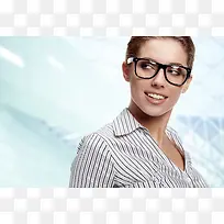 职场女性商务背景素材