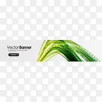 绿色科技主题背景banner