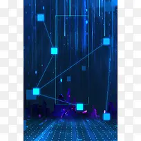 蓝色科技未来人工工智能科学