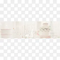 企业淡色质感淘宝banner