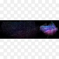 淘宝科技电商办公纹理海报banner