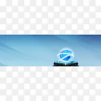 蓝色梦幻科技企业banner