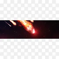 陨石流星背景
