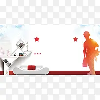 装修工地背景素材