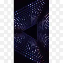 蓝色灯光狂欢App手机端H5背景