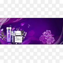 淘宝化妆品banner背景
