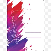 音乐海报背景