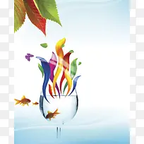金鱼树叶企业文化背景