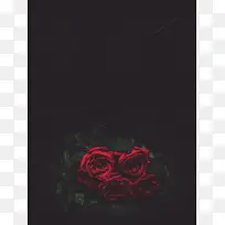 414黑色情人节海报设计