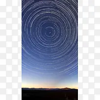 无穷无尽的星空H5背景