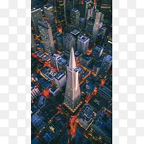 炫酷大气商务H5背景
