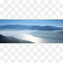 三峡远山