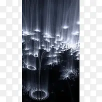 深色光影H5背景
