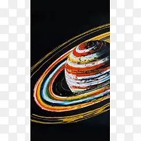 黑暗星球科技手机端H5背景