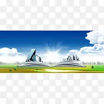 房地产海报设计banner