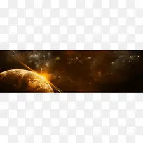 科幻大气设计banner背景