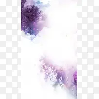 梦幻紫色H5背景